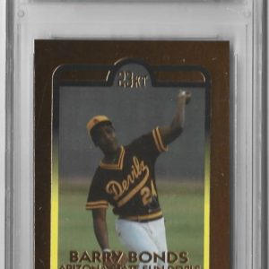 Barry Bonds 1993 Bleachers 23KT Gold Border #1 (WCG Grade 10 GEM-MT) Card