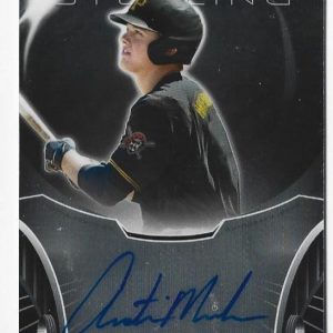 Austin Meadows 2013 Bowman Sterling #BSAP-AM Autograph Card
