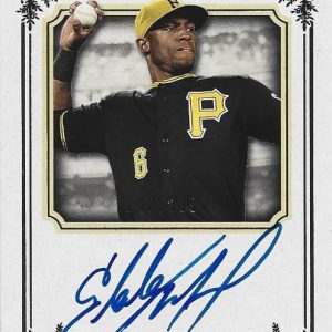 Starling Marte Autographed Topps Museum Collection Card #140/399