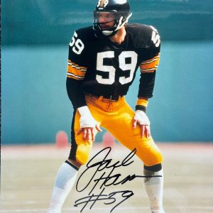 Jack Ham Autographed Steelers 8x10 Photo (JSA)