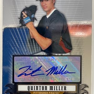 Quinton Miller Autographed 2008 Bowman Sterling Card