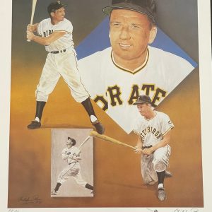 Ralph Kiner & Christopher Paluso Signed18x24 Artist Proof Lithograph 18/50 (JSA)