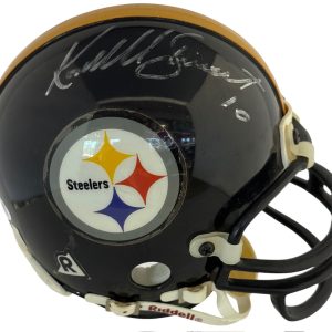 Kordell Stewart Autographed Steelers Mini Helmet (JSA)