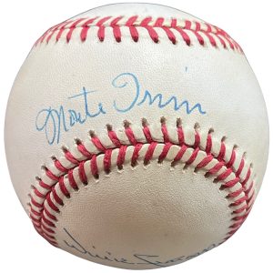 Monte Irvin & Willie Stargell Autographed Official National League Baseball (Beckett)