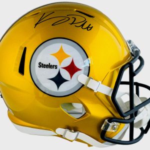 Kenny Pickett Autographed Riddell Flash Speed Replica Helmet (Beckett)