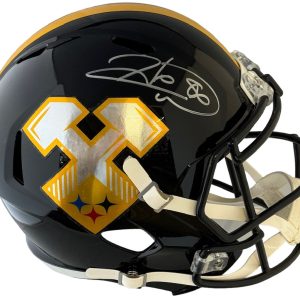 Hines Ward Autographed Steelers Speed Full Size Replica Helmet (Beckett)