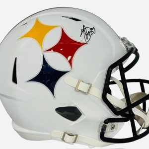 Minkah Fitzpatrick Autographed Steelers Lunar Speed Replica Full Size Helmet (Beckett)