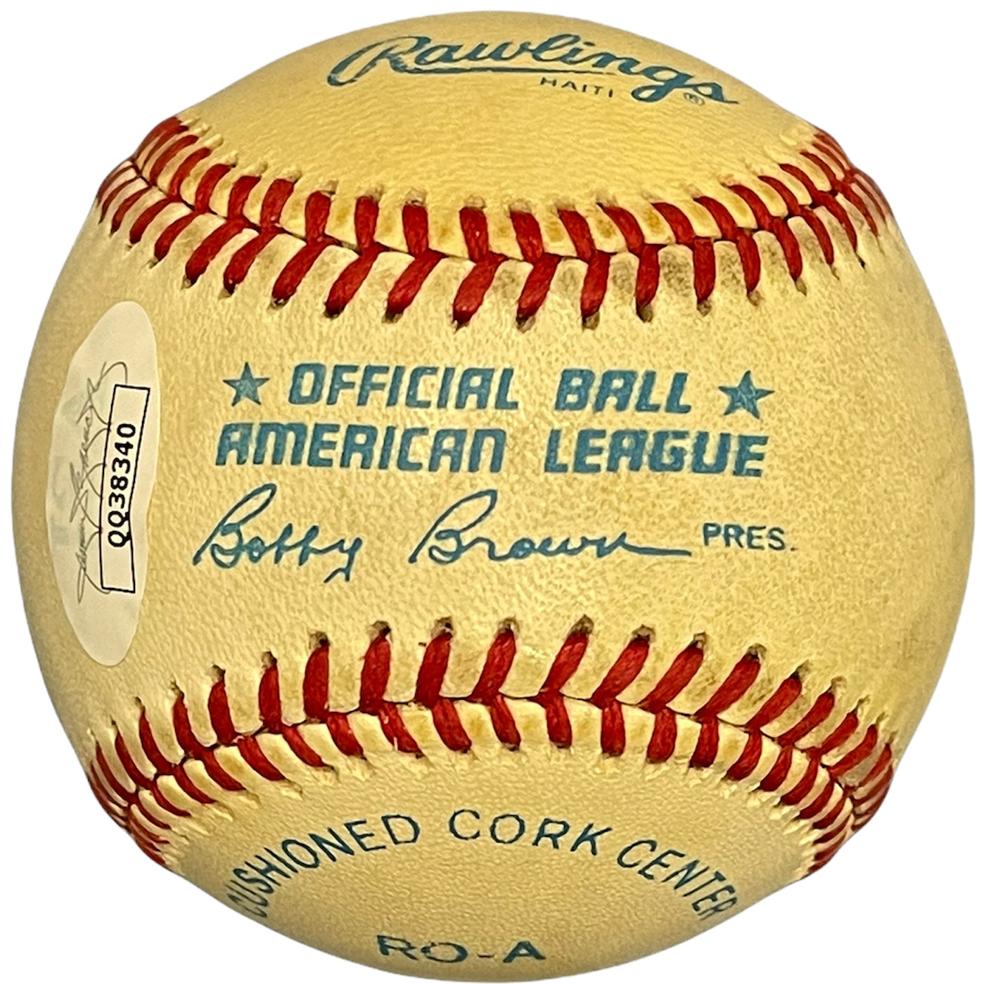 Bill Madlock Autographed Official Baseball (JSA) - Image 2