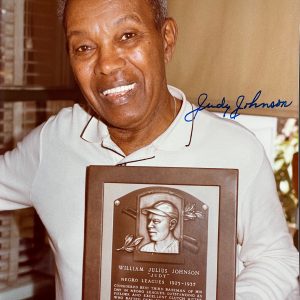 Judy Johnson Autographed 8x10 Baseball Photo (Beckett)