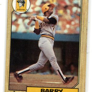 Barry Bonds 1987 Topps #320 Card