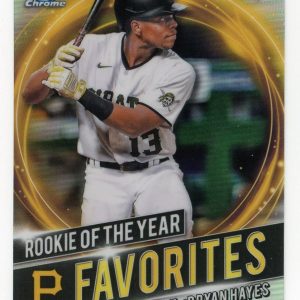 Ke'Bryan Hayes 2021 Topps Bowman Chrome Rookie Of The Year Favorite #RRY-KH Card