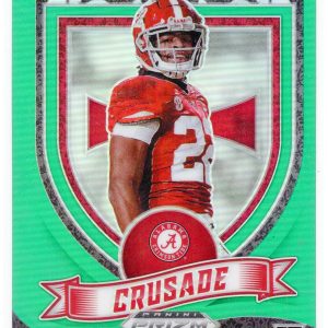 Najee Harris 2021 Panini Prizm Draft Picks Green Prizm Rookie Card #172