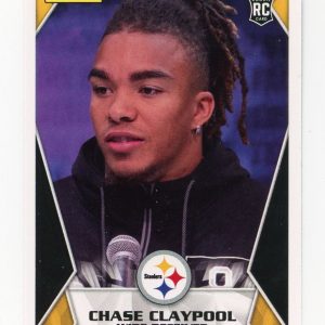 Chase Claypool 2020 Panini Interview #76 Card