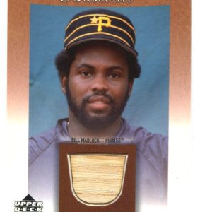 2001 Upper Deck Heroes of Baseball Bill Madlock Game Used Bat