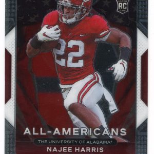 Najee Harris 2021 Panini Prizm Draft Pick All Americans Rookie Card #193