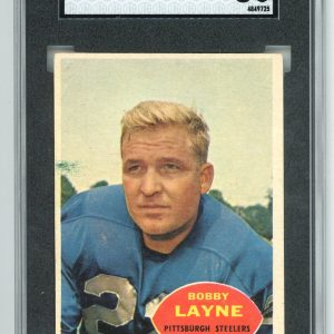 Bobby Layne 1960 Topps #93 SGC 6