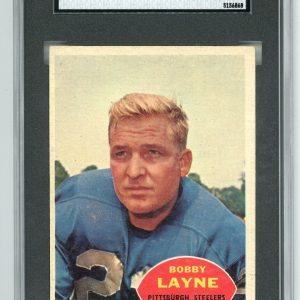 Bobby Layne 1960 Topps #93 SGC 6.5