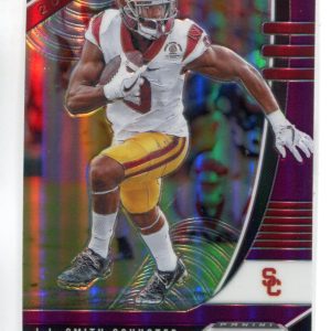 JuJu Smith-Schuster 2020 Panini Prizm Draft Picks Purple Prizm Card