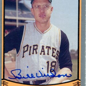 Bill Virdon Autographed 1988 Pacific Card