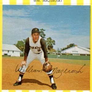 Bill Mazeroski 1969 Kahn Card