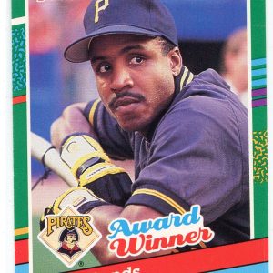 Barry Bonds 1990 Donruss Award Winner Card #762