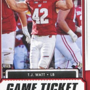 T.J. Watt 2021 Panini Contenders Card