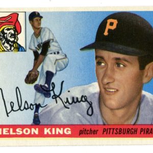 Nelson King 1955 Topps #112 Card