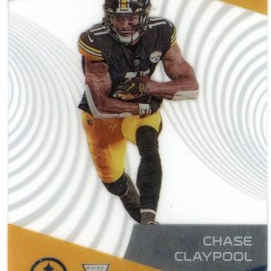 Chase Claypool 2020 Panini Chronicles Clear Vision Rookie Card #CV-15