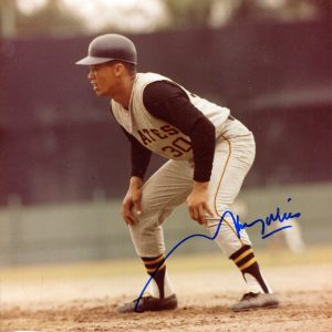 Maury Wills Autographed 8x10 Baseball Photo