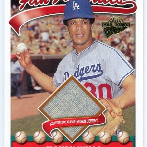 Maury Wills 2004 Topps Fan Favorite Patch Relic #FFR-MW