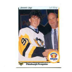 Jaromir Jagr 1990 Upper Deck Number 1 Draft #356 Card