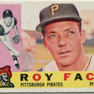 Roy Face 1960 Topps Card #20