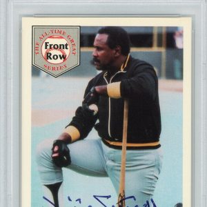 Willie Stargell Autographed 1992 Front Row Card #1 (PSA 8/8)
