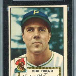 Bob Friend 1952 Topps Card #233 SGC Graded 4.5