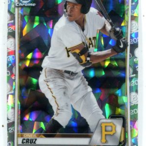 Oneil Cruz 2020 Topps Bowman Chrome Cracked Ice #BCP111 Card