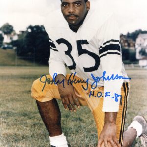 John Henry Johnson "HOF 87" Autographed 8x10 Photo