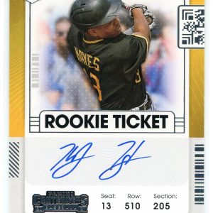 Ke'Bryan Hayes Autographed 2021 Panini Contenders Rookie Ticket Card #140