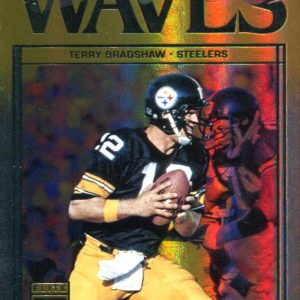 Terry Bradshaw 2018 Panini Donruss Elite Title Waves Insert Card