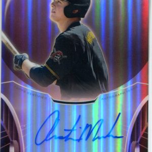 Austin Meadows Autographed Bowman Sterling Card #27/99