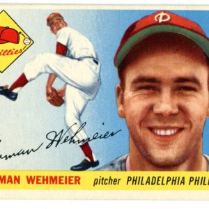 Herman Wehmeier 1955 Topps #29 Card