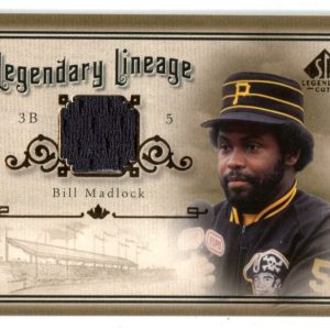 Bill Madlock Upper Deck Legendary Linage #LEBM Jersey Card