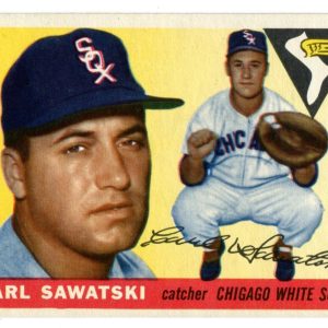 Carl Sawatski 1955 Topps #122 Card