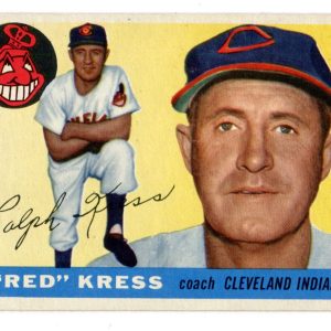 Red Kress 1955 Topps #151 Card