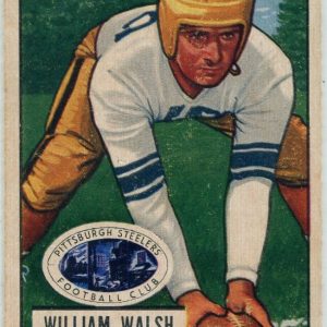 William Walsh 1951 Bowman Card #23