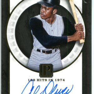 Al Oliver Autographed 2016 Panini Pantheon Card