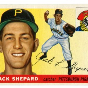 Jack Shepard 1955 Topps #73 Card