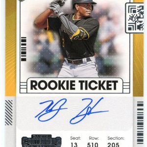 Ke'Bryan Hayes Autographed 2021 Panini Contenders  Rookie Ticket Card #140