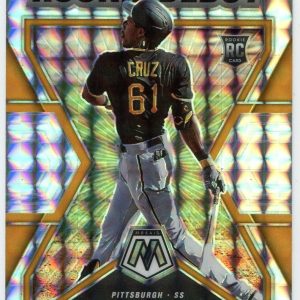 Oneil Cruz 2022 Panini Mosaic Prizm Yellow Rookie Debut #RD-5 Card