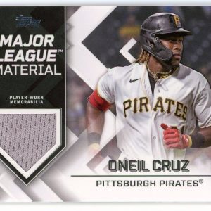 Oneil Cruz 2022 Topps Major League Material #MJM-OC Card