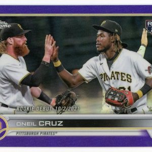 Oneil Cruz 2022 Topps Chrome Purple #USC74 Card
